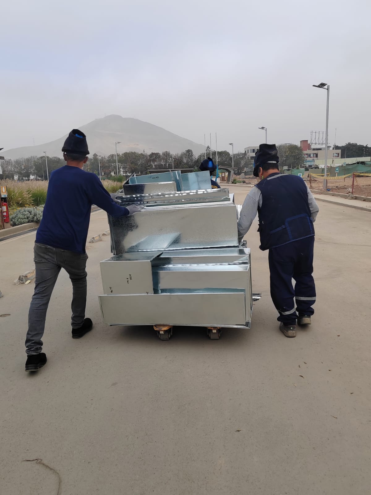 Fabricación de ducto en plancha Galvanizada